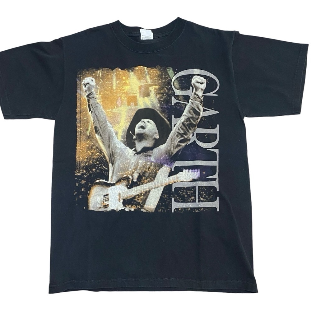 Anvil Garth Brooks Kansas City Tour 2007 100% Cotton Band Tee Short Sleeve Sz M
